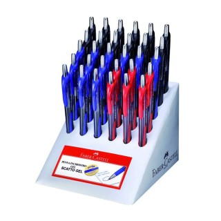 Espositore penne scatto gel FABER CASTELL 30 PZ